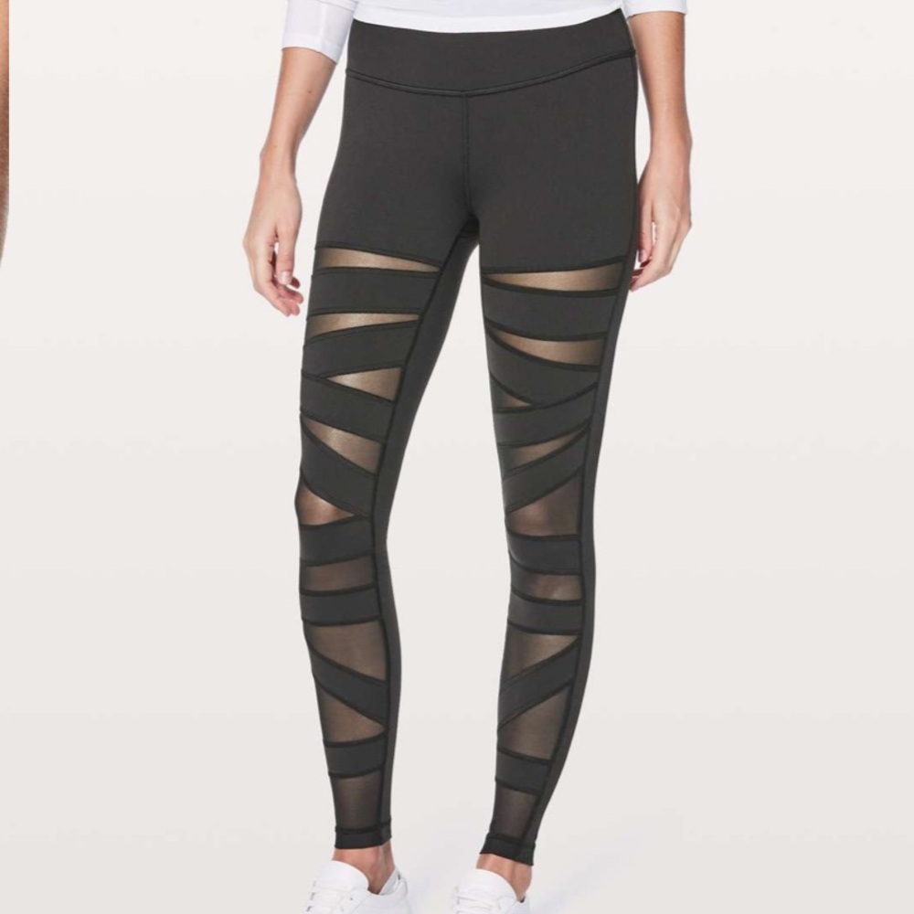 LULULEMON 🍋 Wunder Under Pant (Hi-Rise) *Tech Mesh 28"